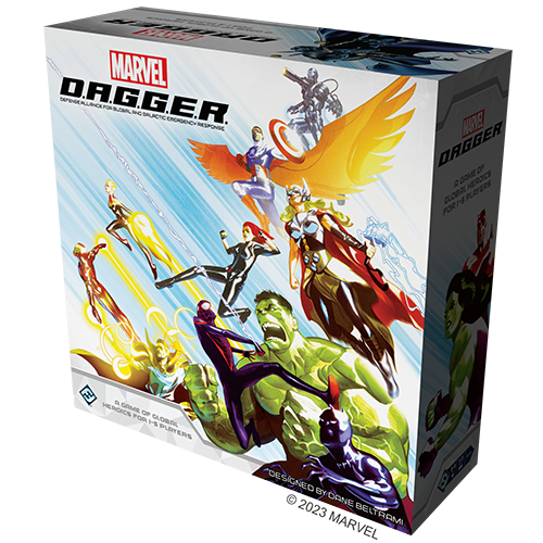 Marvel D.A.G.G.E.R. - Gioco Da Tavolo Cooperativo, 1-5 Giocatori, 12+ Anni, 3-4 Ore Di Gioco, Con Eri E Nemici Iconici